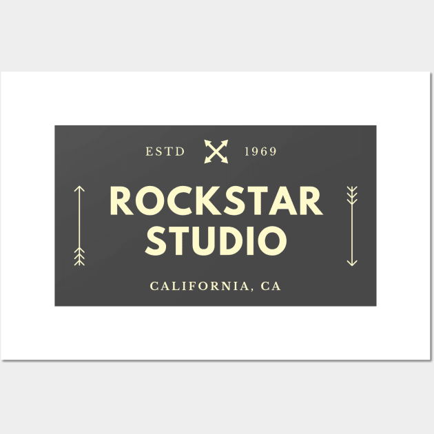 Rockstar Studio California Wall Art by LennyMax